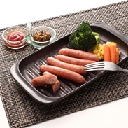 富士ヶ嶺ポークの粗挽きポークウインナー5パックセット〔230g×5 〕 山梨県産 丸一高村本店