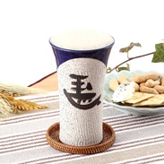 大堀相馬焼〈 ビールタンブラー・大 〉コバルト　｜　KACHI-UMAプロジェクト（主催ガッチ）・福島県