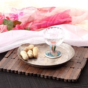 九谷和グラス 食卓に新しい華やかさ〈 馬上グラス 〉古九谷菱文　｜　清峰堂株式会社・石川県