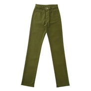 〈 体が喜ぶパンツ・マシュマロストレッチ 〉57S・カーキ　有限会社わかお・愛知県
