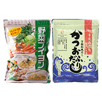 おだしの美味香 おっきいものクラブ おだしと野菜ブイヨンセット〔だし50パック入・ブイヨン30パック入 各1袋〕
