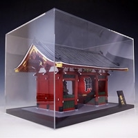 謙信工房の建築模型雷門専用アクリルカバーケース(ケースのみ)