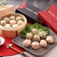 赤坂璃宮 香港焼味酒家 黒豚焼売・海老焼売 各2箱セット 〔黒豚焼売8個240g×2、海老焼売8個240g×2〕 焼売 点心