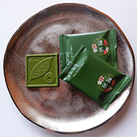 京都きよ泉 宇治抹茶チョコレート (10g×40枚入り)