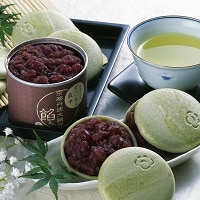 京都きよ泉 お手作り宇治もなか色々セット〔抹茶もなか皮・京番茶もなか皮・・丹波大納言あん・宇治抹茶あん〕