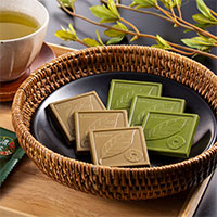 京都きよ泉 宇治のチョコレート プレミアムパック 28p 〔抹茶チョコレート・ほうじ茶チョコレート(10g)×各14〕