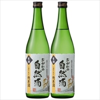 純米酒 おがわの自然酒 生酒 〔720ml×2〕 日本酒