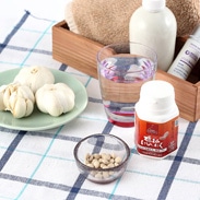 青森県が誇る素材を飲みやすい錠剤に プロテオグリカン配合 琥珀にんにく錠剤180粒入り