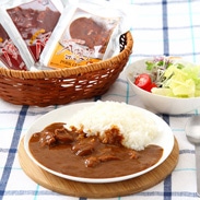 高品質の豚肉を使用した　レトルトカレーセット