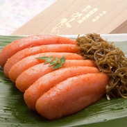 無着色 昆布漬辛子明太子　〔明太子350g、昆布50g〕　九州・福岡県　筑前福岡