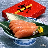 無着色辛子明太子　〔300g〕　九州・福岡県　筑前福岡