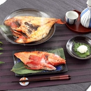 知床の旨味干しと低温熟成味噌漬け きんき一夜干しと味噌漬け