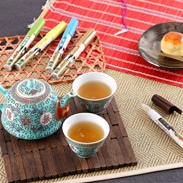 浅原工業 静岡県 ペン型の携帯粉茶 好きだっ茶7本セット〔静岡一番茶・ジャスミン茶・麦茶・ほうじ茶・ウーロン茶〕