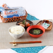 採れたての風味と食感! 海人のモズクスープセット(18食入)
