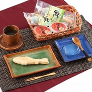 青森県鯵ヶ沢の銘菓金のあゆ最中(10本入)地酒ゼリー「安東水軍」(8個入)セット 銘菓の店 山ざき・青森県 【沖縄・離島 お届け不可】