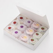 銘菓の店「山ざき」の繊細な技が生み出した、お店一番人気 ケーキ・ド・大福セット 銘菓の店 山ざき・青森県 【沖縄・離島 お届け不可】