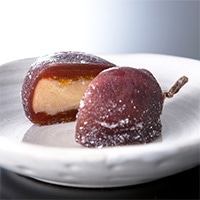 干し柿をまるごと使った素朴で新しい青森県鰺ヶ沢の銘菓 つるし柿(12個入り) 銘菓の店 山ざき・青森県 【沖縄・離島 お届け不可】