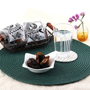 まるでドライフルーツ！　超・熟成ジャンボニンニク黒GRANJO（グランホ）　ひと月ひと箱健康箱