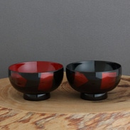 銀間夫婦椀　1組　株式会社佐藤商事・秋田県