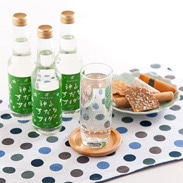 神山温泉 徳島特産 清々しい香りとさっぱりした喉越し すだち神山すだちサイダー10本入〔250ml×10〕