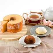 こだわりのスイーツ　とろけるセット＆バームクーヘン