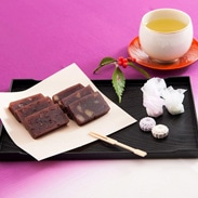 奈良県最古!老舗和菓子店の和菓子 つみ小菊1箱/羊羹2本