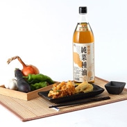 揚げ物に最適! 菜種本来の風味を楽しめる 純国産天然一番搾りの純菜種油