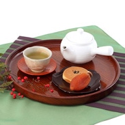 伝統の小田原漆器 『１尺寸薄盆』