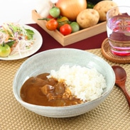 華カレー＆牛の華カレー3種6個セット（辛口2、中辛2、牛2）