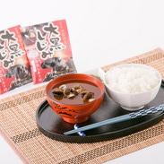 厳選商材のみでしじみの旨み抜群! 大黒しじみ化学調味料不使用赤だし味噌汁セット