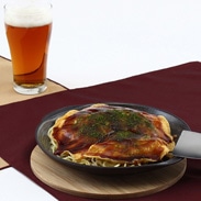 元祖 広島流お好み焼　そば入り肉玉子５枚セット　みっちゃん総本店【北海道・沖縄・離島 お届け不可】