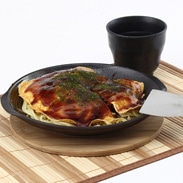 元祖 広島流お好み焼　そば入り肉玉子４枚セット　みっちゃん総本店【北海道・沖縄・離島 お届け不可】