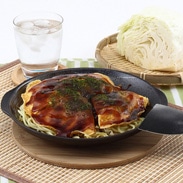 元祖 広島流お好み焼 イカ天入り4枚セット みっちゃん総本店【北海道・沖縄・離島 お届け不可】