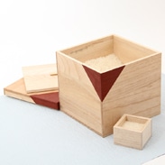 桐CUBE 米びつ〔米5kg用〕
