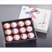 箱館十二単 海鮮珍味 12種セット 〔いか塩辛・数の子松前漬・ほたてわさび・たこわさび ほか全12種各70g〕 塩辛 松前漬け 珍味