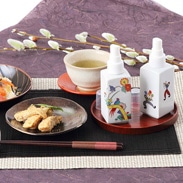 減塩・高血圧対策にぴったり 有田焼上絵 減塩ちょいかけスプレー醤油差し