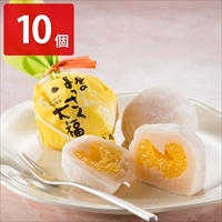 虎屋のはっさく大福 簡易箱 〔10個入〕 和菓子 大福 広島県 虎屋本舗【北海道・沖縄県・離島 配送不可】