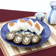 紀伊水道の新鮮な魚をご自宅に　紀州名産蒲鉾詰合せ箱入　｢なんば焼３枚・ごぼう巻２本」