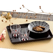 大切な方への贈り物にも！　盃　ツートン(２ヶ入)