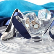 エリズ・オリジナルデザイン フラワーモチーフ ピアス シルバー