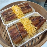 うなぎセイロ蒸し 体験キット 〔うなぎ蒲焼き約150g、七城米2合、(たれ25ml・山椒0.1g)×6、(容器・フタ・クッキングシート)×2、説明書〕 鰻 惣菜