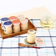 濃厚でコクのある味わい！　カトウファームのぷりん６個詰め合わせセット