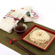 小麦が本来持つ旨味と力と深い味わい! 半生うどん ふじ娘詰合せ 麺・つゆ・やくみ×4