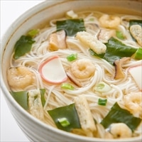 喜養麺 袋入8食セット 〔(にゅうめん48g・かやく・スープ)×8〕 そうめん 即席めん 坂利製麺所