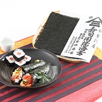 伊勢湾産 寿司用焼海苔 厳選し焼き上げた寿司用焼海苔 〔10枚×5袋〕吉田商店 東京都