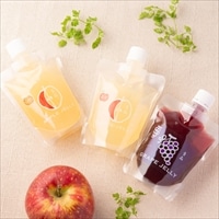 青森飲むゼリー詰合せ 〔りんご(ふじ)170g×4、りんご(ミックス)170g×3、ぶどう170g×3〕 ゼリー