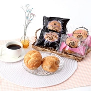 濃厚なミルククリームとサクサクの食感　　ブラウンスイス乳プレミアムミルクシュー