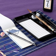 毛筆で“和”の嗜みを 書道毛筆太筆(清新) 小筆(ISHIN)セット