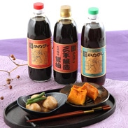伝統の「むしろ麹」製法 元祖かめびししょうゆ3本セット