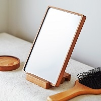 りんごの木のミラースタンド式〔W130×D14×H195mm〕